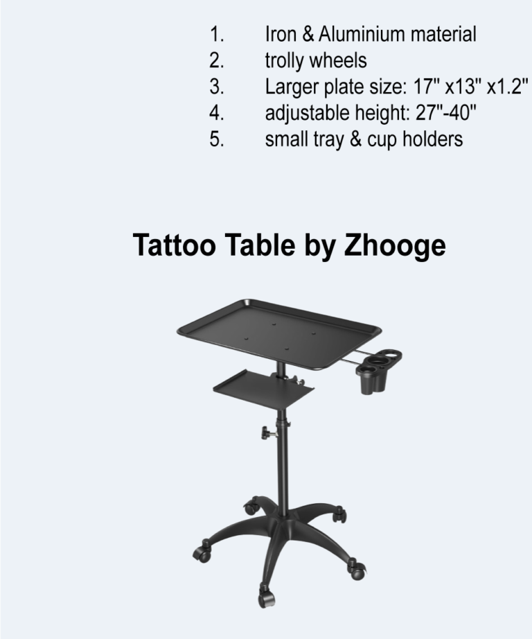 tattoo table