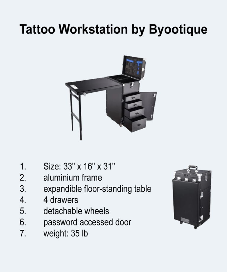 tattoo workstatoion