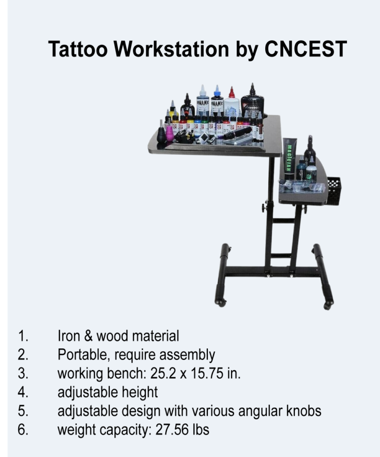 tattoo workstation